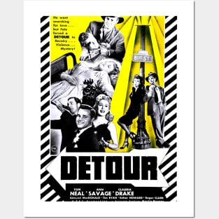 Detour (film noir) Posters and Art